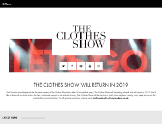 clotheshowlive.com screenshot