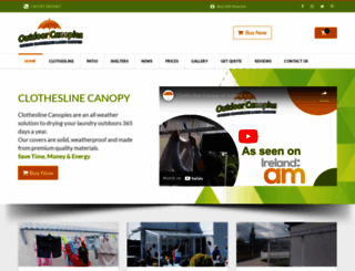 clotheslinecanopy.com screenshot