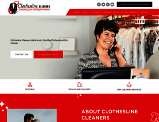 clotheslinecleaners.com screenshot