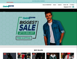 clothestores.com screenshot
