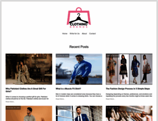 clothingbrands.co screenshot