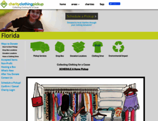 clothingpickupflorida.com screenshot