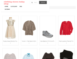 clothingstorestoday.com screenshot