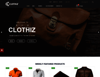 clothiz.com screenshot