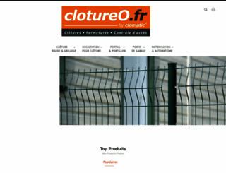 clotureo.fr screenshot