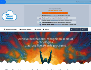 cloud-awards.com screenshot