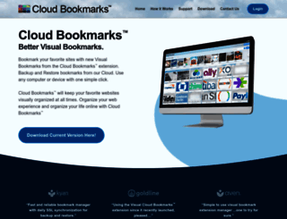cloud-bookmarks.com screenshot