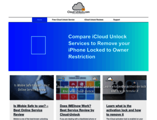 cloud-unlock.com screenshot