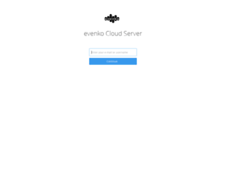 cloud.evenko.ca screenshot