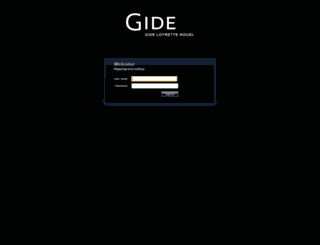 cloud.gide.com screenshot