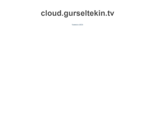 cloud.gurseltekin.tv screenshot