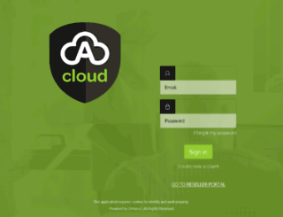 cloud.ormuco.com screenshot