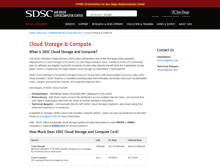 cloud.sdsc.edu screenshot