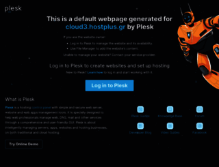 cloud3.hostplus.gr screenshot