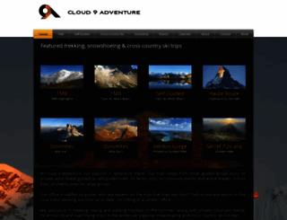 cloud9adventure.com screenshot