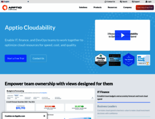 cloudability.com screenshot