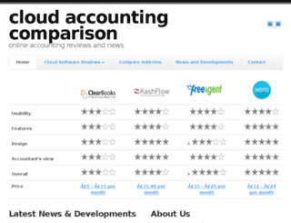 cloudaccountingcomparison.co.uk screenshot