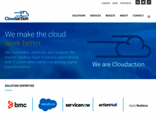 cloudaction.com screenshot