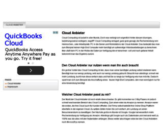 cloudanbieter.com screenshot