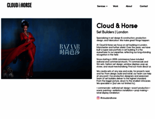 cloudandhorse.co.uk screenshot