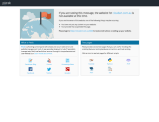 cloudart.com.au screenshot