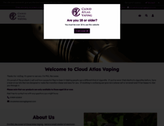 cloudatlasvaping.com screenshot