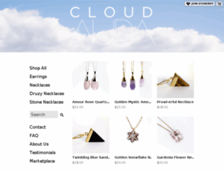 cloudaura.storenvy.com screenshot