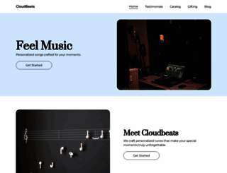 cloudbeats.in screenshot
