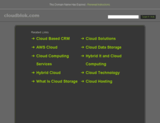 cloudblok.com screenshot
