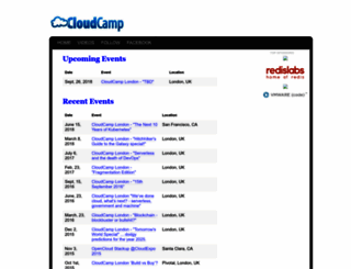 cloudcamp.org screenshot