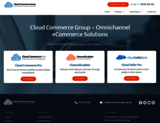 cloudcommercegroup.com screenshot