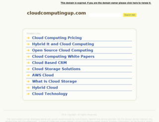 cloudcomputingup.com screenshot