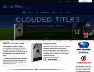 cloudedtitles.com screenshot