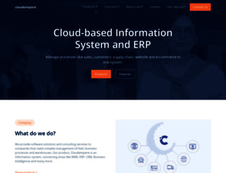 cloudempiere.com screenshot