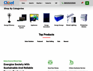 cloudenergy.com.ng screenshot