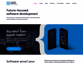 cloudenergysoftware.com screenshot