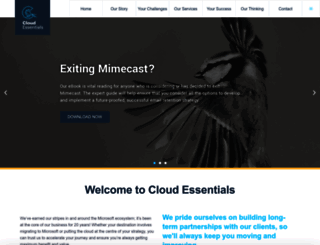 cloudessentials.com screenshot