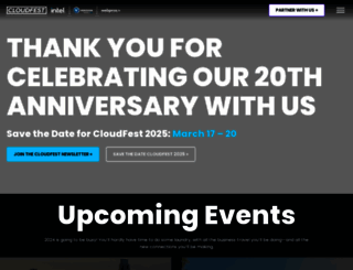 cloudfest.com screenshot