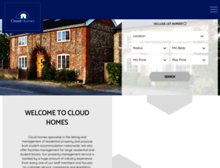 cloudhomes.co.uk screenshot