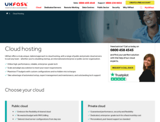 cloudhosts.co.uk screenshot