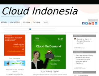 cloudindonesia.com screenshot