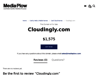 cloudingly.com screenshot