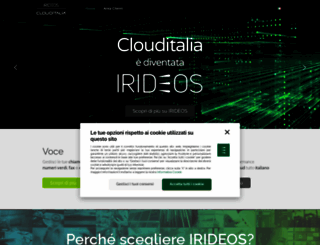 clouditalia.com screenshot