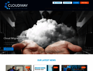 cloudiway.com screenshot