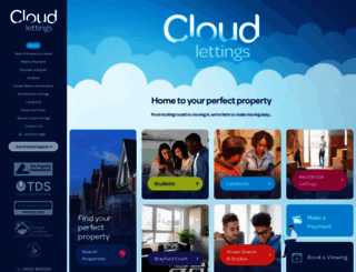 cloudlettings.co.uk screenshot