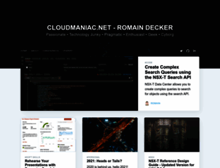 cloudmaniac.net screenshot