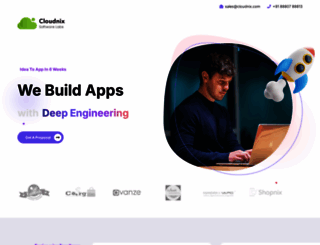 cloudnix.com screenshot