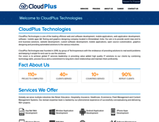 cloudplustechnologies.com screenshot