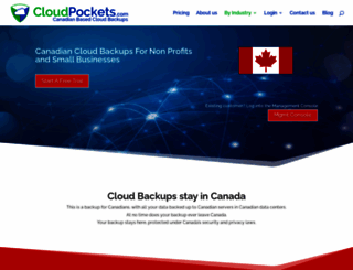 cloudpockets.com screenshot