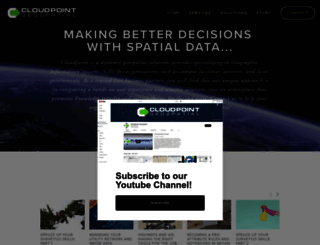cloudpointgeo.squarespace.com screenshot
